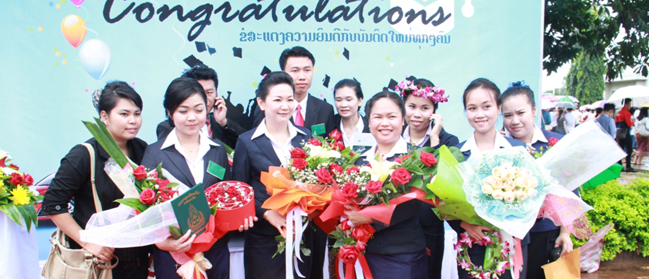National University of Laos Graduation 2013